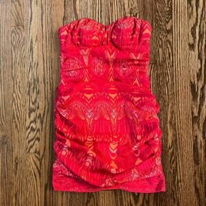 Pink mini dress bebe